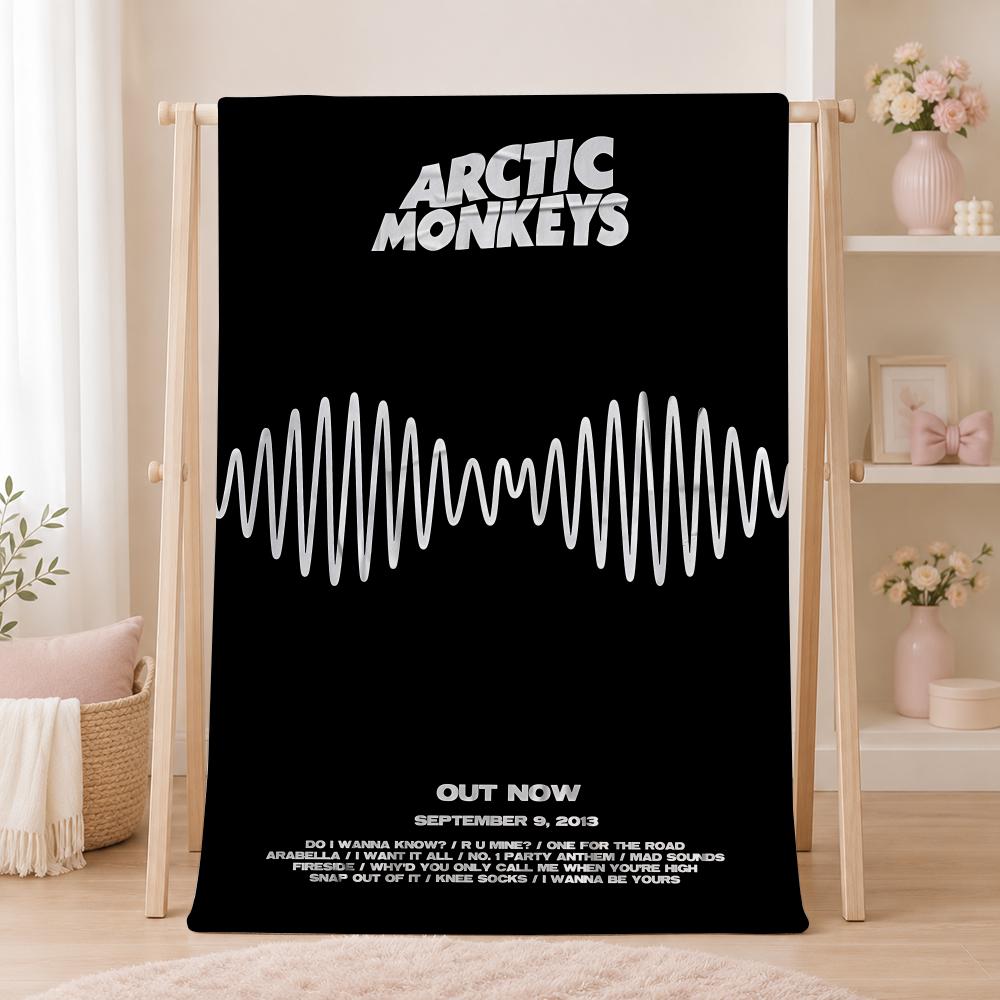 Rock Band A-Arctic MonkeysS Бросок Летний Фланелевый Плед Мягкий Антистатический Стирающийся Безопасный для Детей Диван Кровать