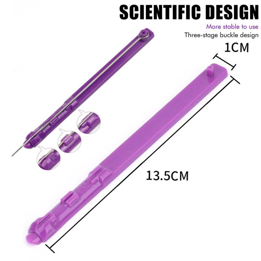Набор для татуировки Машинка для татуировки своими руками 3D Ручная вилка и палочка Набор Ручная вилка Ручка Длинная игла Чернила Пигмент Ручной боди-арт, 1.1 Набор ручек D, 1 набор
