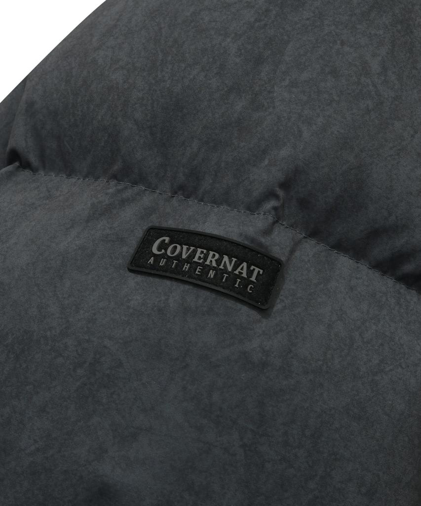 Covernat Rds Civic Origin Vintage Short Puffer Charcoal