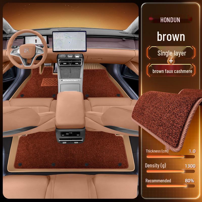 Коврики BYD Han L для TPEDM/EV25: Новые аксессуары для интерьера автомобиля для водителя и пассажира