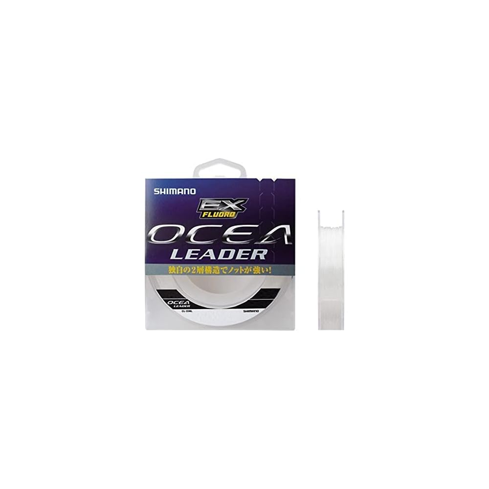 Shimano Ocea EX Fluorocarbon Shock Leader 50m 30号 100lb Clear Fishing Line