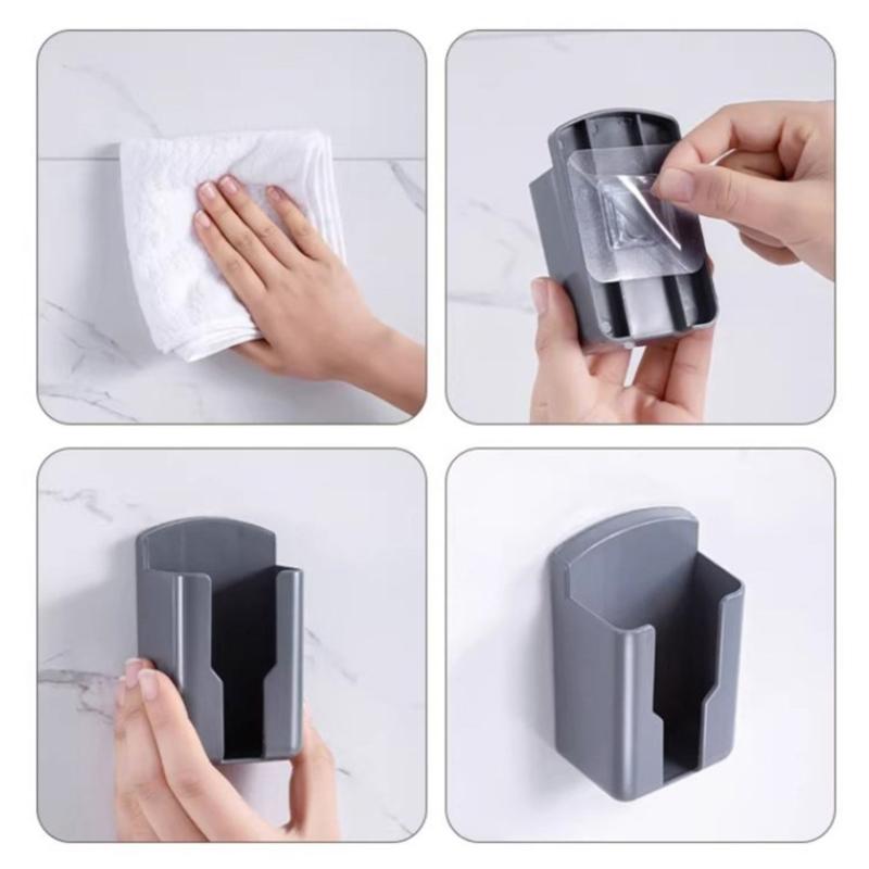 Универсальный держатель пульта дистанционного управления, кронштейн для зарядки телефона, кронштейн для пульта дистанционного управления кондиционера, настенная полка, подставка