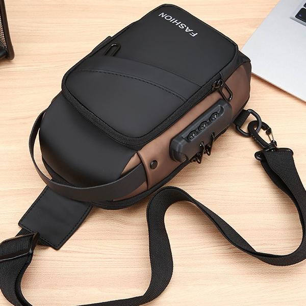 2025 Новая мужская сумка через плечо, повседневная нагрудная сумка, простая поясная сумка, диагональная сумка на плечо