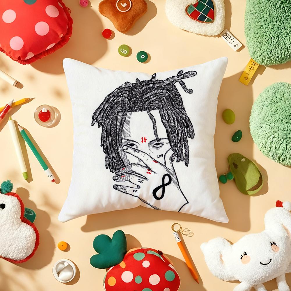 Rapper TTrippie Cool RRedd Cushion Cover Plush Fabric Soft DoubleSided Printed Sofa Warm Winter Home Gift Pillow Cover