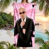 Mr Worldwide Fashion Beach Towel: Ideal for Summer Adventures Soft, absorbent and quick drying suitable for swimming and bathing
