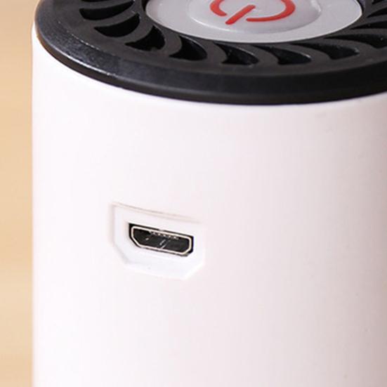 Mini Vacuum Sealer Machine Good Sealing Moisture-Proof 2-in-1 Extraction Inflation Rechargeable Kitchen Gadget for Meat Fish Vegetables Fruits