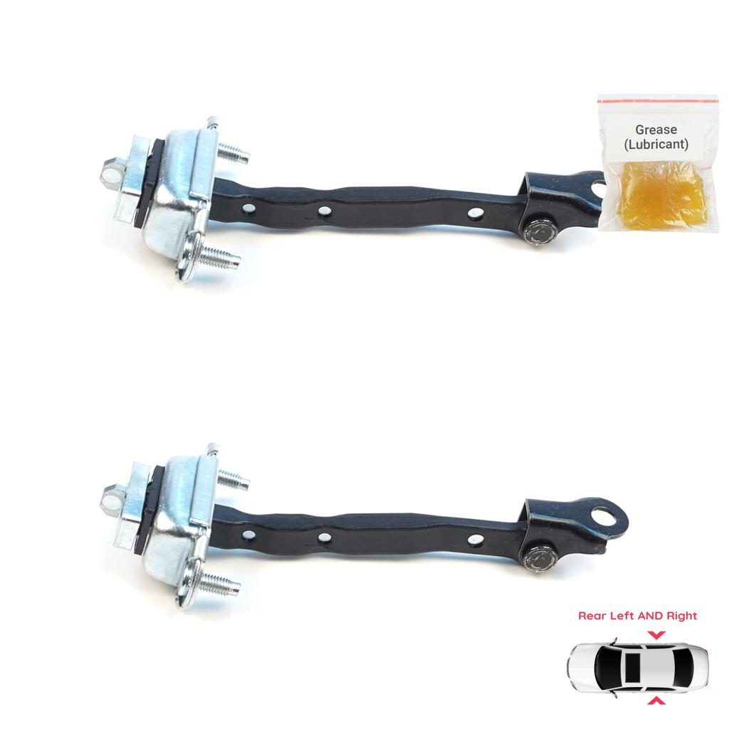 EDP1686-1 2 Pieces Rear Door Hinge Brake Stop Check Assy Limiter Strap for Subaru Forester MK4 SJ 2012-2018 62124FG003
