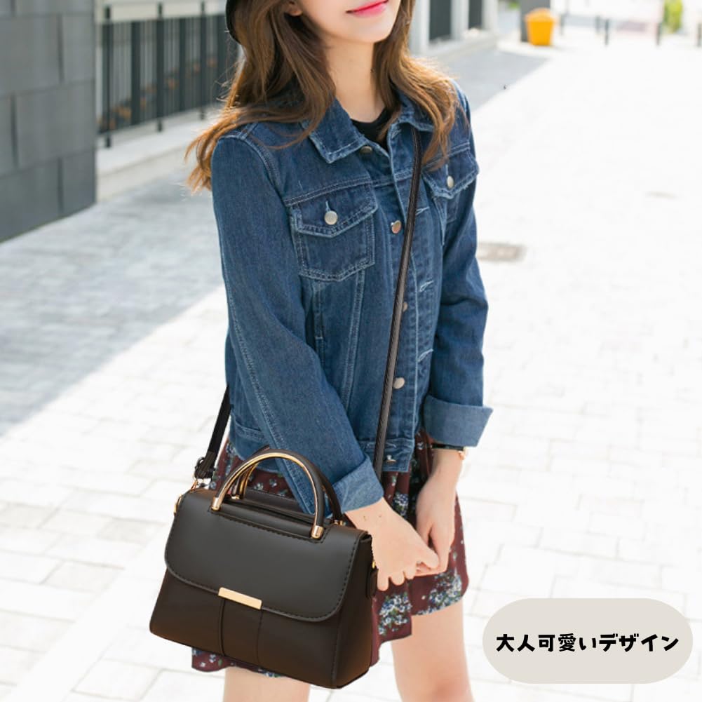 Мини-сумка через плечо с двойной ручкой снизу, дамская сумочка, женская, кроссбоди, 2-в-1, сумка, сумка, заклепки, стильная, компактная, (черный)