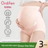 Audifen Women's High-Waist Maternity Briefs with Antibacterial Cotton Crotch