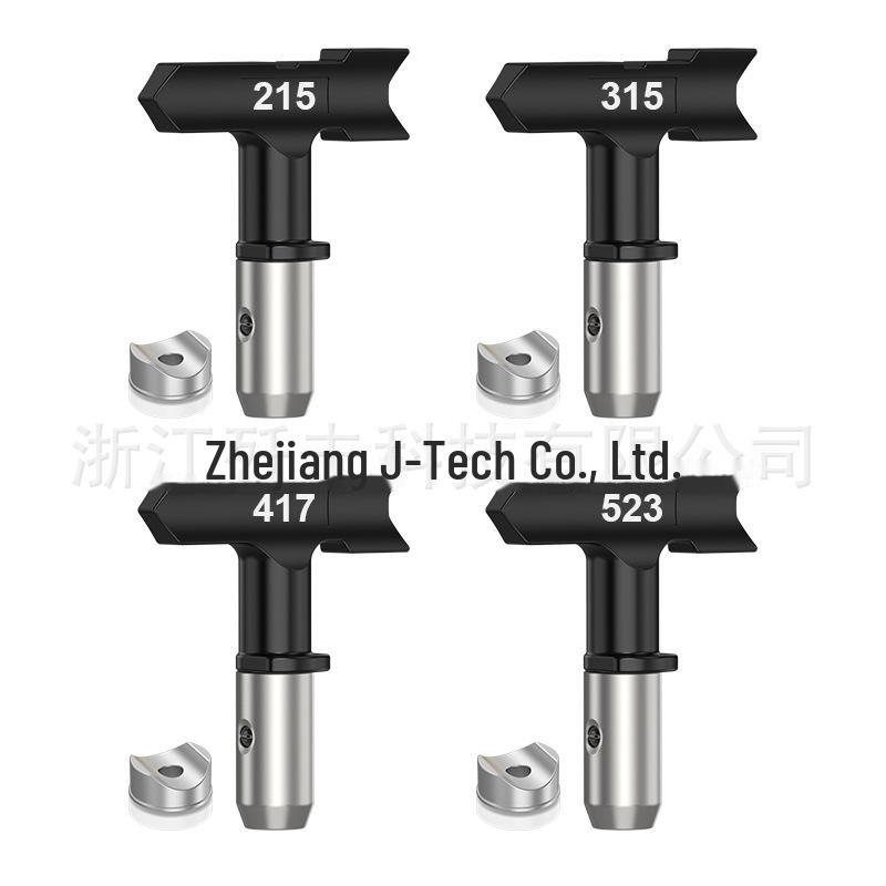 Комплект безвоздушного распылителя высокого давления: Форсунка, седло «утконос», труба, фильтр распылителя, удлинительный стержень.