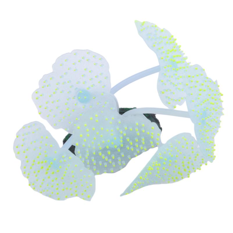 Аквариумные светящиеся искусственные медузы, силиконовые имитации водных растений, флуоресцентные