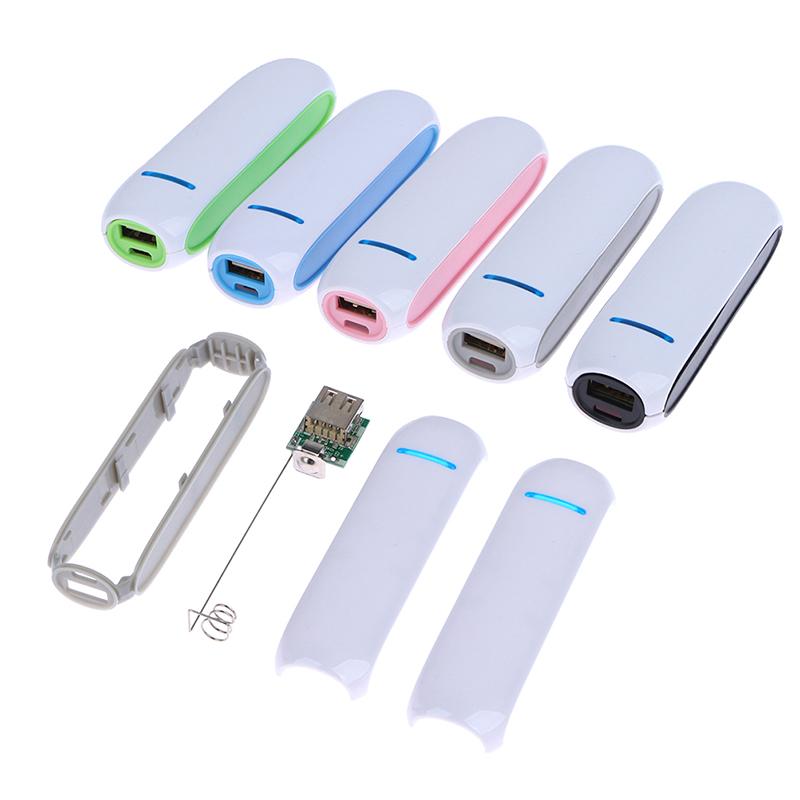 1 шт. Зарядное устройство для аккумуляторов 18650, корпус Power Bank, универсальный USB 5 В, комплект для сборки DIY для мобильного телефона (аккумулятор не входит в комплект)
