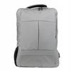 Plecak szkolny, do pracy szary, na laptopa 15,6" z usb dla chłopaków/dziewczyn nowoczesny vio bk91103 grey