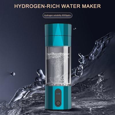 Генератор бутылок с водородной водой, 208 мл, 6000-8000 PPB, портативный ионизатор водородной воды с технологией PEM