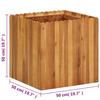 Garden Raised Bed 50 x 50 x 50 cm Solid Acacia Wood