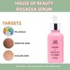 HOUSE OF BEAUTY Сыворотка от розацеи - шиповник, зеленый чай, огурец для лица, чувствительная кожа, покраснения, сухость и растяжение кожи (30мл)