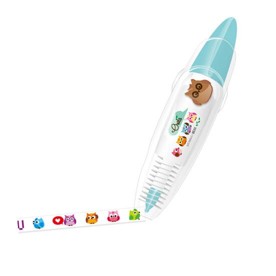 Бесконечная декоративная ручка Мультяшные животные Пресс-типа Кружева Корректирующая лента DIY Скрапбукинг Дневник Декоративная ручка