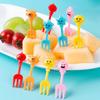 8/10/24PCS Mini Fruit Forks For Children Toothpick Lunch Party Pick Dessert Fork Snack Decoration Bento Decorating