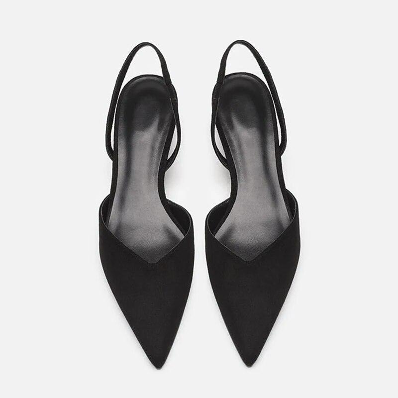 Заказ на размер больше Женские сандалии 2024 Лето с острым носком на высоких каблуках Женская мода Банкетное платье Свадебная вечеринка Туфли-лодочки Дизайнерская женская обувь