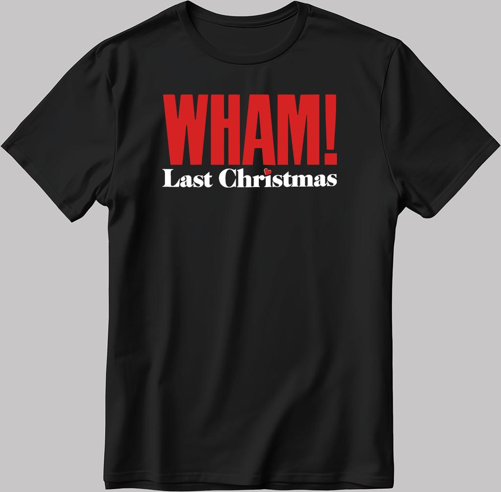 Wham Last Christmas T shirt George Michael Men's / Women's T Shirt H390-A