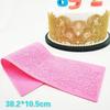 New Cake Lace Silicone Mold Lace Printing Mold Chocolate DIY Baking Fudge Tool (Random Color)
