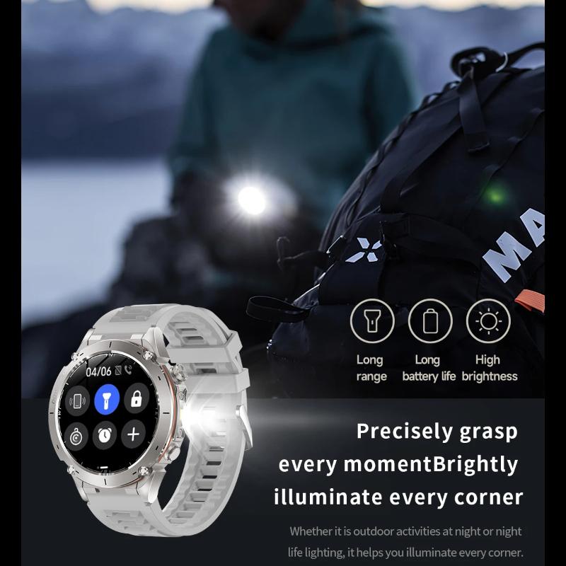 2025 New Ultra GPS Smart Watch 10ATM Waterproof Built-in Dual-band GNSS Compass Military Sport Men SWIM Bracelet For Xiaomi IOS