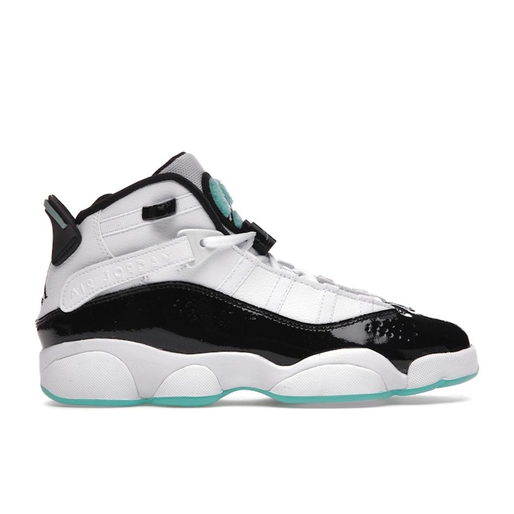 Air Jordan 6 Rings GS Tropical Twist Kids Sneakers White 323419-115