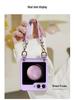 Креативный складной чехол-книжка с ремешком на запястье, со встроенным корпусом и пленкой для Samsung Z Flip5