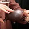 Handmade Purple Clay Teapot Chinese Authentic Not Begrudge Xishi Tea Pot Beauty Kettle Household Tea Ceremony Customized 190ml