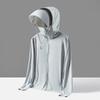 XIN SHENG XIANG Unisex Ice-Feel UV Protection Fishing Jacket with Detachable Brim