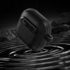 For AirPods 4 Protective Case Lock Buckle Switch TPU + PC Wireless Earphones Cover with Carabiner