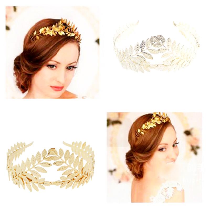 1 шт. повязка на голову в виде листа, свадебное платье, заколка для волос, ювелирные изделия, корона, вечеринка, золотые листья, головной убор для невесты