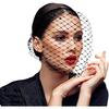 Сетка-вуаль на обруче, fascinator, шляпка, головной убор 1920-х годов для женщин