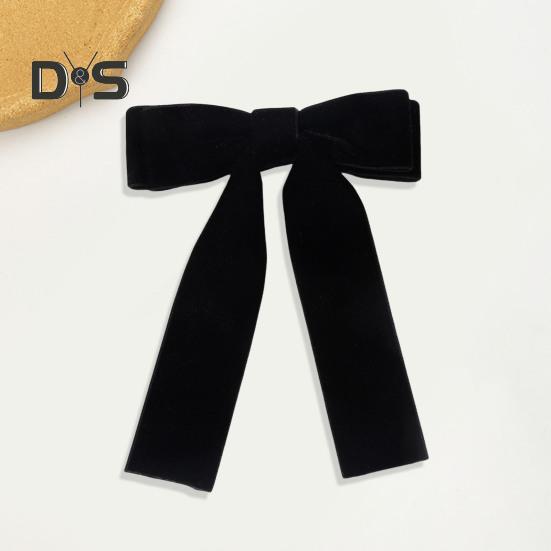 Ribbon Bowknot Decor Hair Pin Anti-slip Hair Clip Headband Scrunchy Ponytail Holder Women Girl Decorative Hair Accessory
