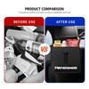AKI2  Leather Car Seat Middle Storage Bag Handbag Back Seat Storage Bag Organizer Hanging Bag For Jeep JK JL JKU TJ YJ CJ Wrangler