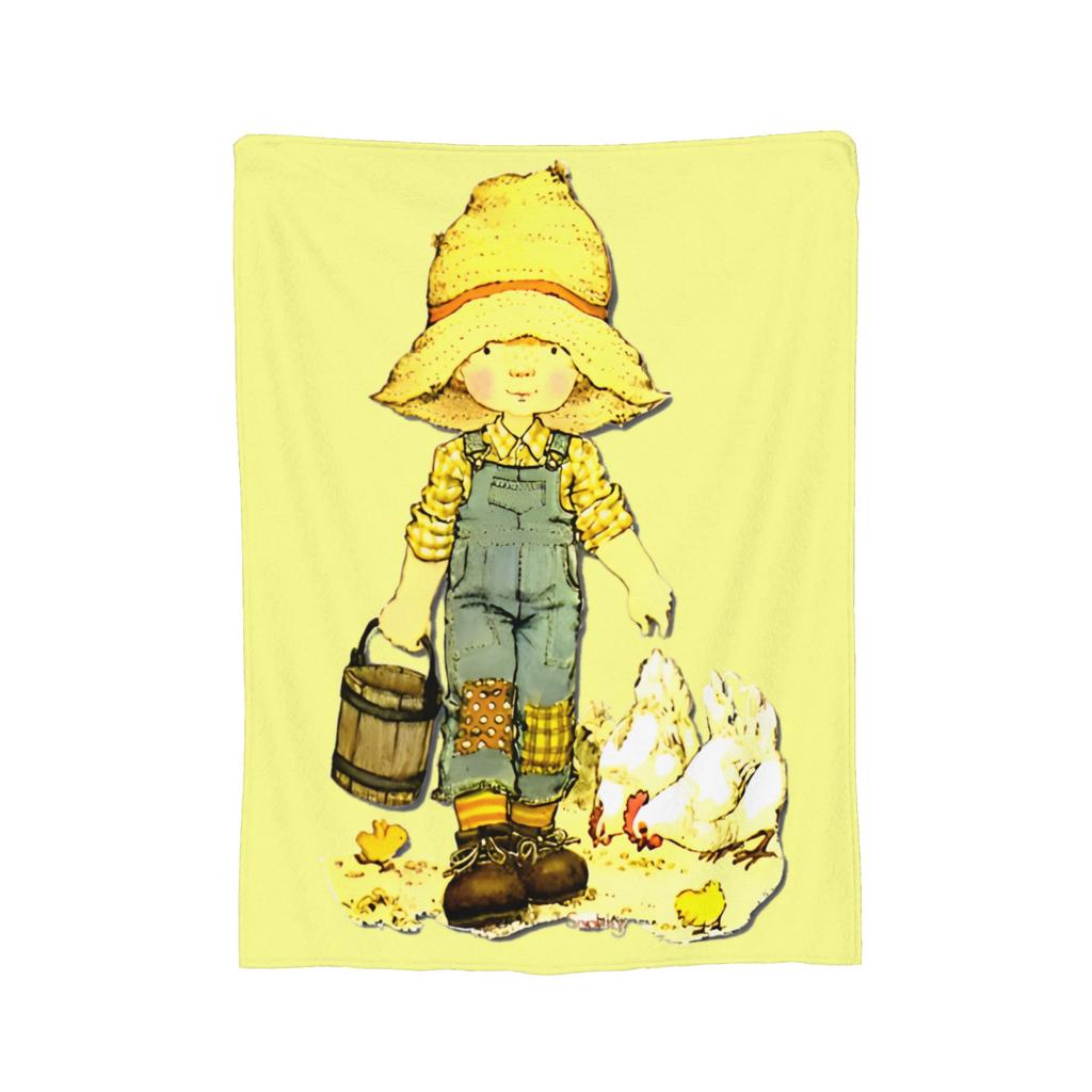 Sarahs Kays with Chick Blanket Fleece Warm Throw Blankets for Bedroom Sofa Bedroom Quilt