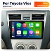 Navifly Wireless Carplay Android Auto Car Radio Video Player для Toyota Vios Yaris 2007 2008-2012 WIFI GPS Stereo 2Din Head Unit