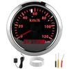 85мм GPS 120км/ч Спидометр Одометр для Лодки Яхты Подвесного мотора Автомобиля Мотоцикла Инженерной техники Черный циферблат