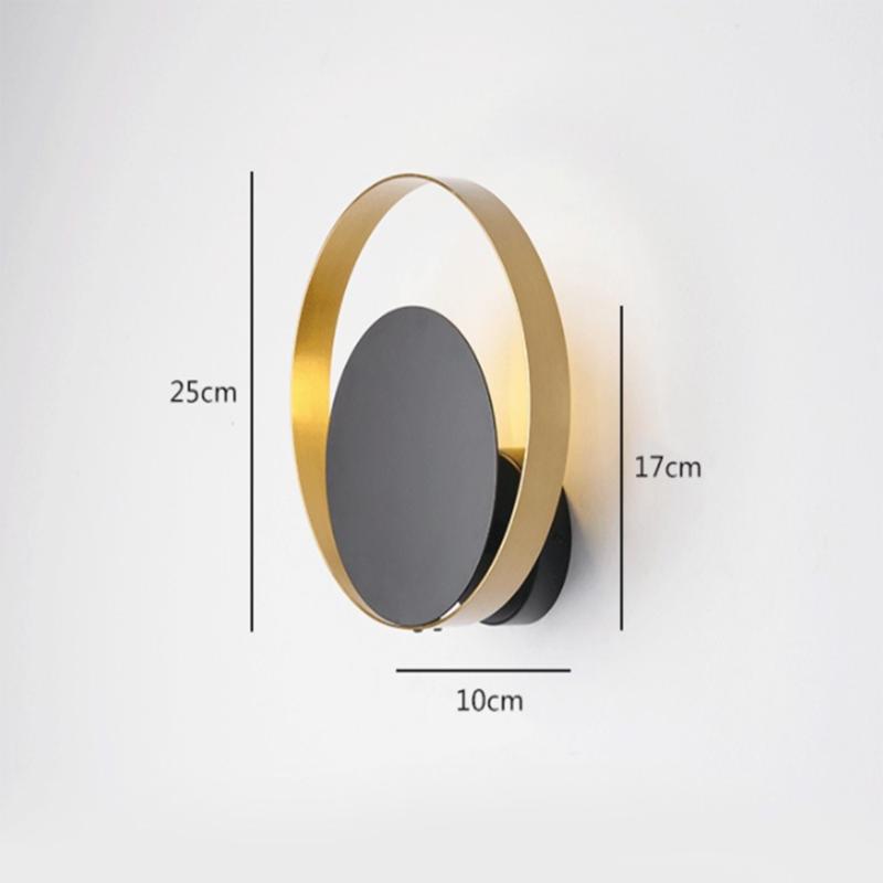 Kinkiet Night lamp Bedroom Kitchen Restaurant Hotel Guest room Guest room Kinkiet Alle Salon Round kinkiet