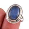 Натуральный лабрадорит драгоценный камень 925 проба серебро ювелирное кольцо р.7.5 e2m33