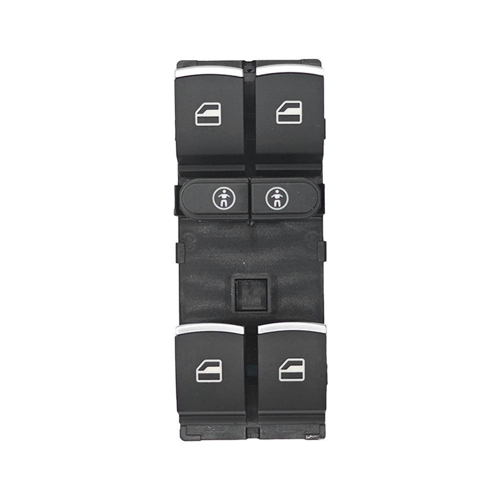 7P6959857: Compatible with Volkswagen Touareg and Sharan window regulator switch.