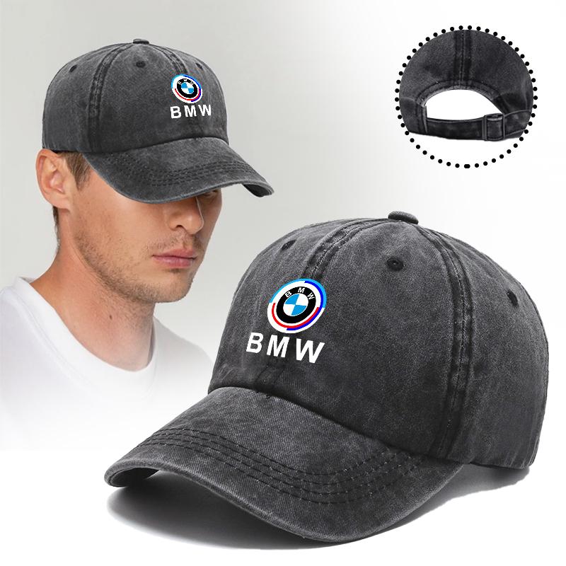BBIH8 Adjustable Casual Baseball Cap Outdoor Sports Sun Hat for BMW 50th Anniversary 1 3 5 7 Serie E90 E60 E46 E39 F30 F10 E87 G20 G30