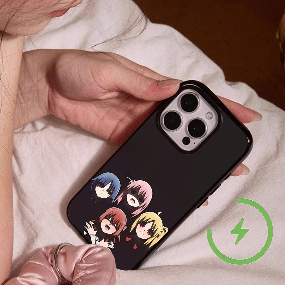 Чехол для беспроводной зарядки Magsafe с персонажами аниме Himouto Umaru-chan Для iPhone 17 16 15 14 13 12 11 15 Pro Max Магнитная крышка