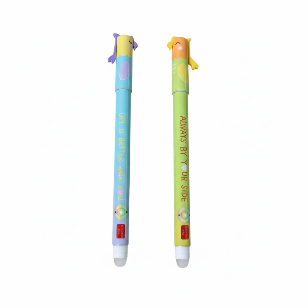 Erasable Gel Pens Animal Pattern Erasable Pens For Kids Learning And Writing 2ml
