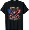 250 лет Америки 1776 2026 250-й 4 июля День Независимости Футболка