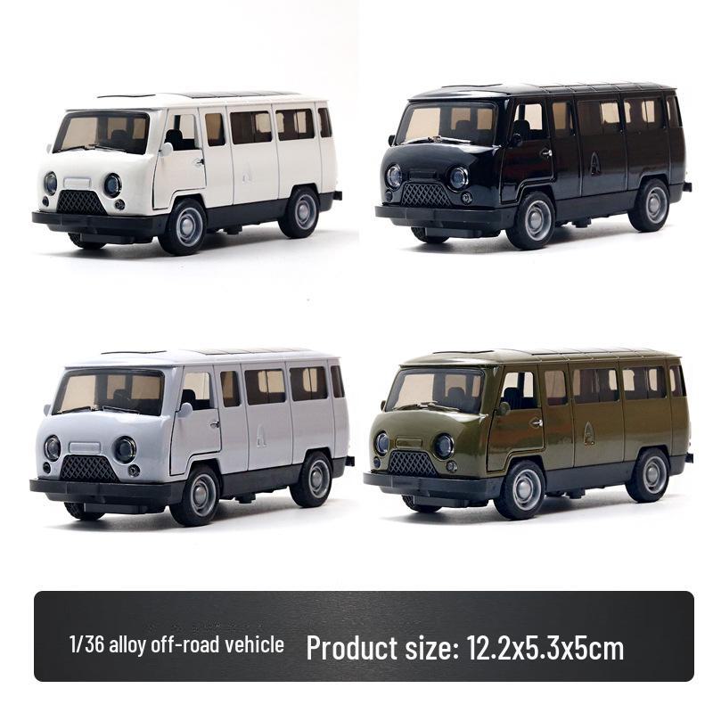 1:Игрушечная модель внедорожника из сплава 36 с функцией инерционного движения