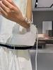 Винтажная французская вечерняя сумка с жемчугом ручной работы - Большая вместительная сумка через плечо