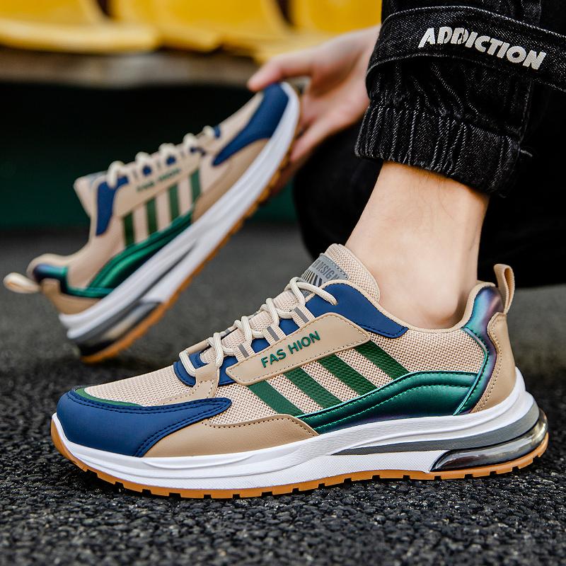 Fashion Men Sneakers Platform Running Shoes Air Cushion Sneakers Trend Casual Shoes Non-Slip Athletic Shoes 39-44 Scarpe Da Uomo