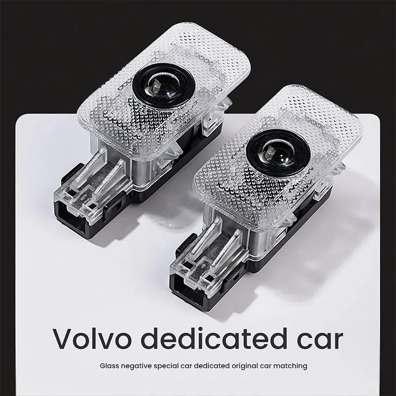 For Volvo Door Welcome Light LED Logo Projector Light Suitable For Volvo Rdesign Polestar AWD V50 S60 XC60 S40 XC40 XC90 V60 S8