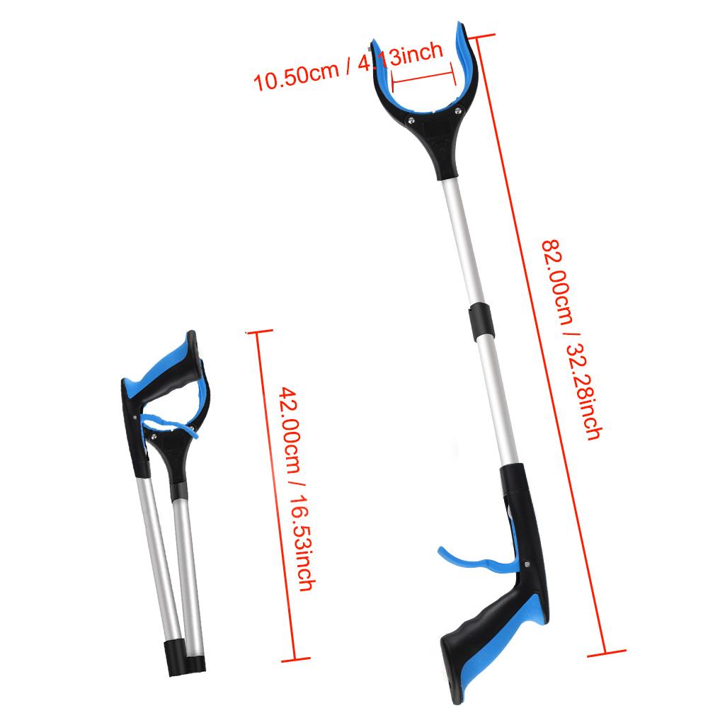 Collapsible Garbage Grabber Gripper Extender Hand Tools Pick Up Tools Foldable Litter Reachers Pickers